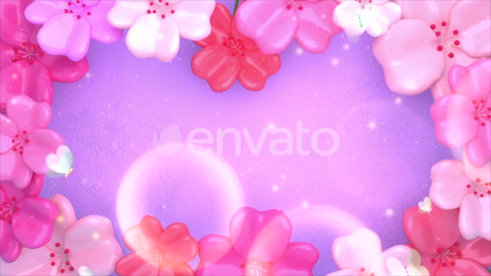 Flowers and Butterflies - Download Videohive 21713618