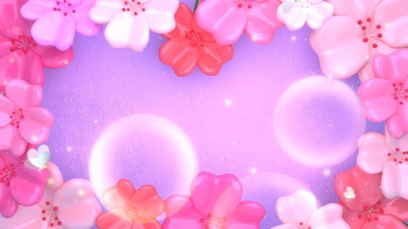 Flowers and Butterflies - Download Videohive 21713618