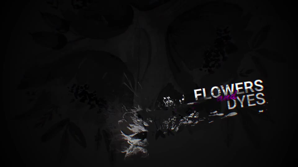 Flowers and Dyes Intro Videohive 24276097 After Effects Image 2