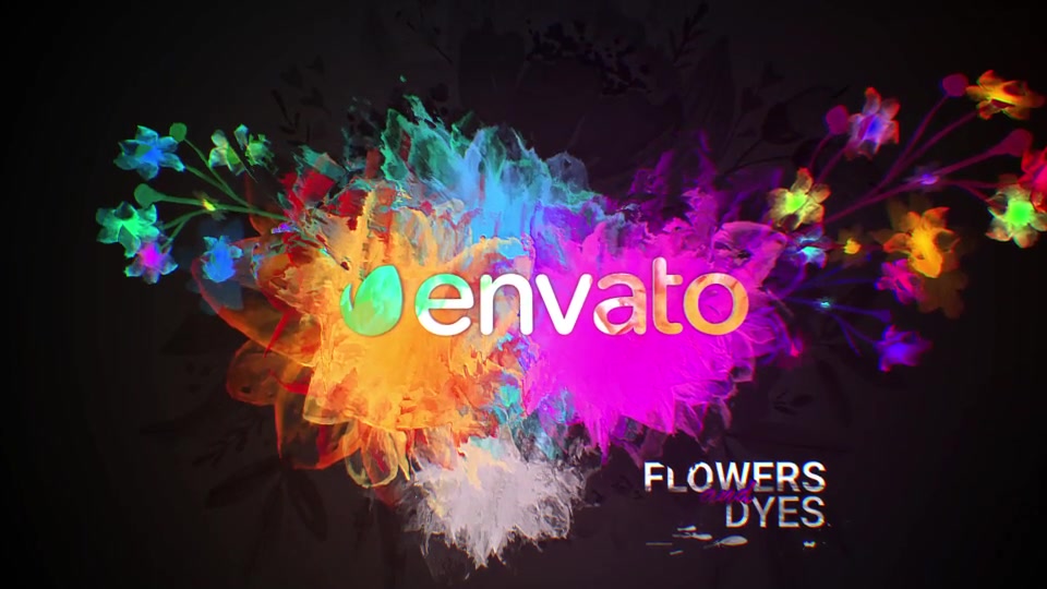 Flowers and Dyes Intro Videohive 24276097 After Effects Image 5