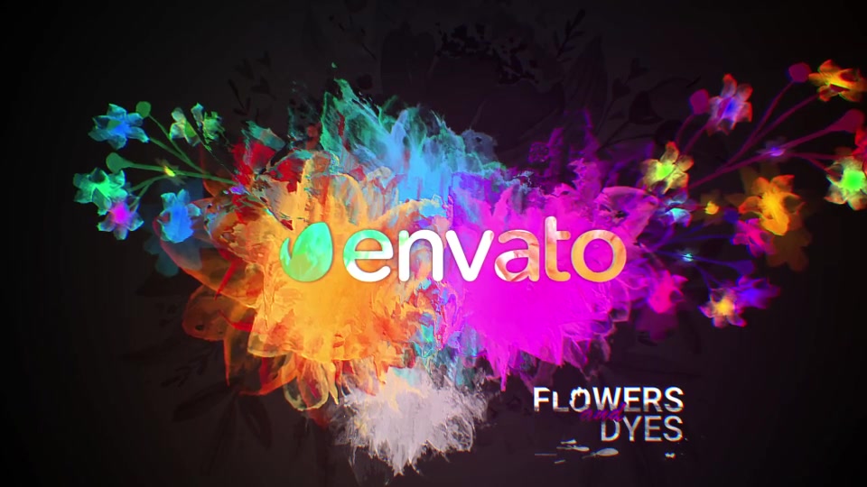 Flowers and Dyes Intro Videohive 24276097 After Effects Image 6