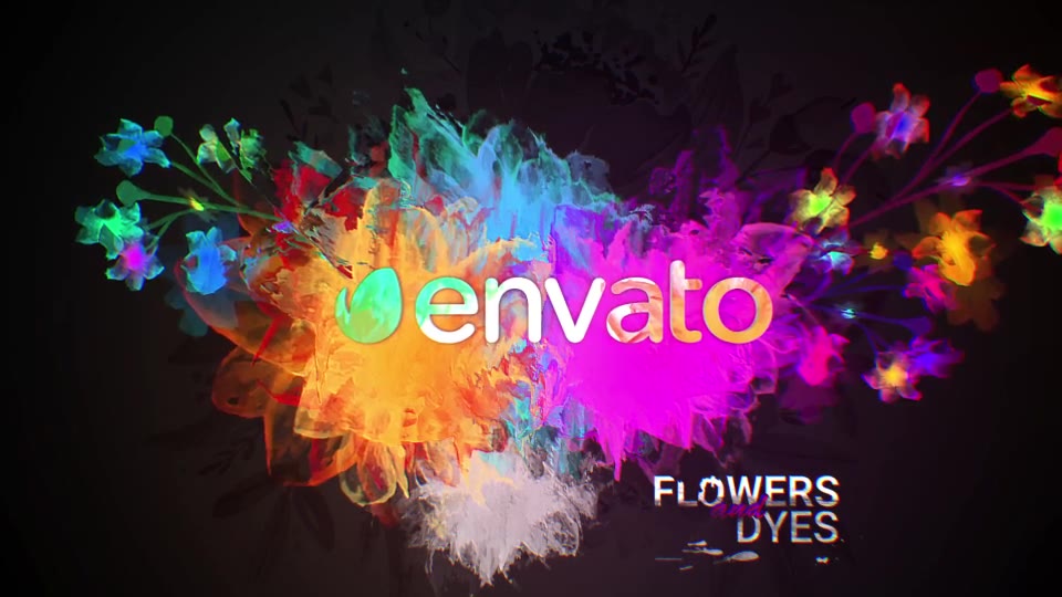 Flowers and Dyes Intro Videohive 24276097 After Effects Image 7