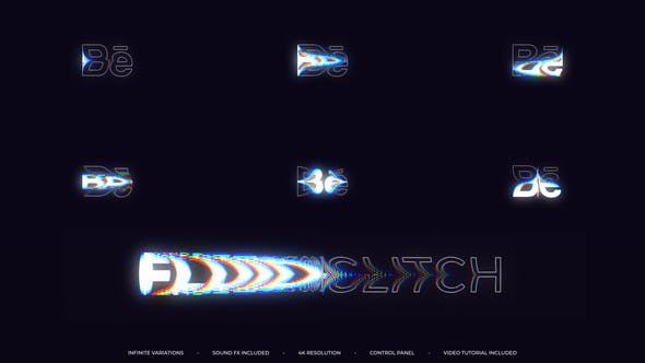 Fluid Glitch Reveal - Videohive 35044334 Download