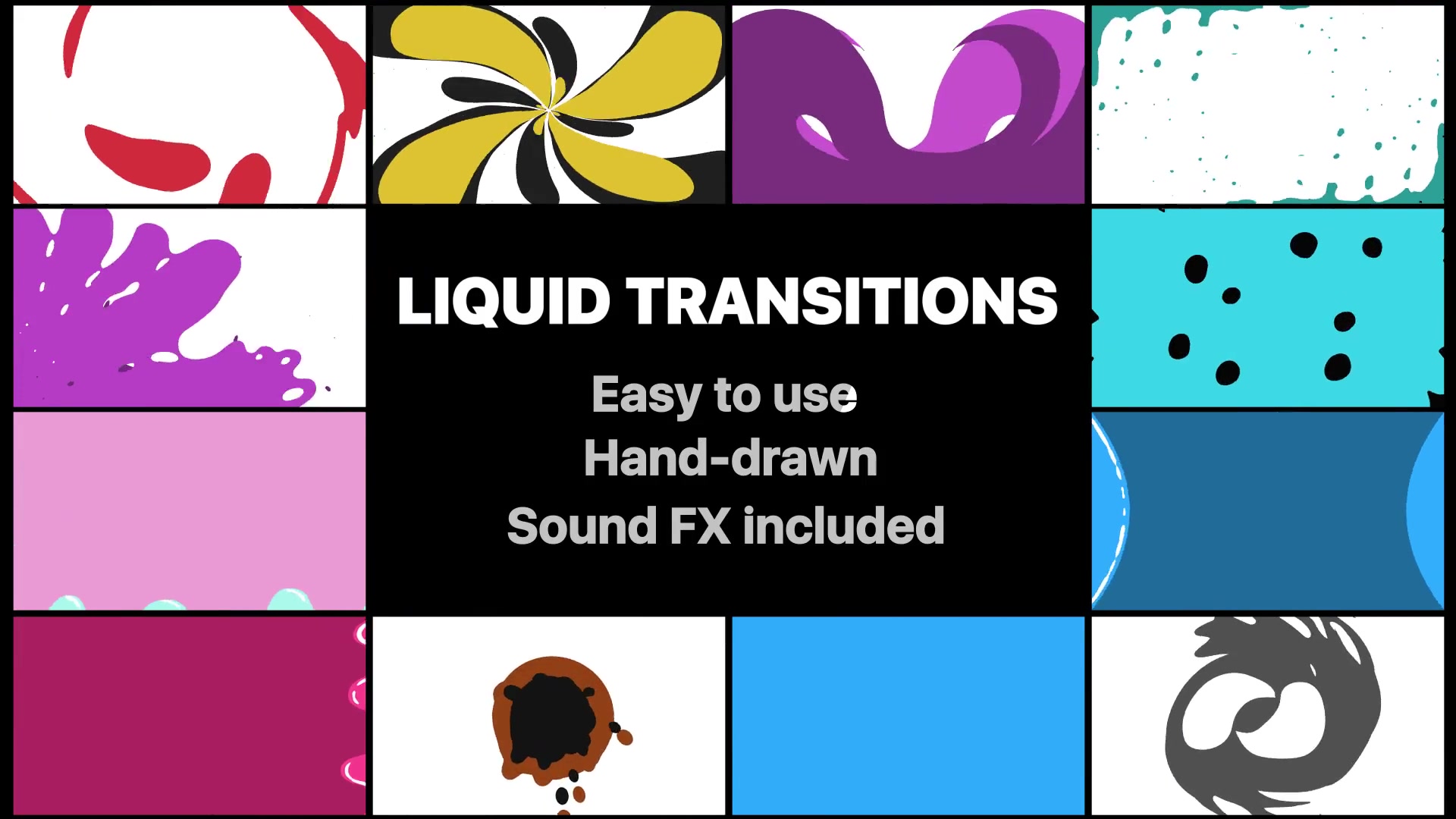 Fluid Motion Transitions Pack - Download Videohive 22863596