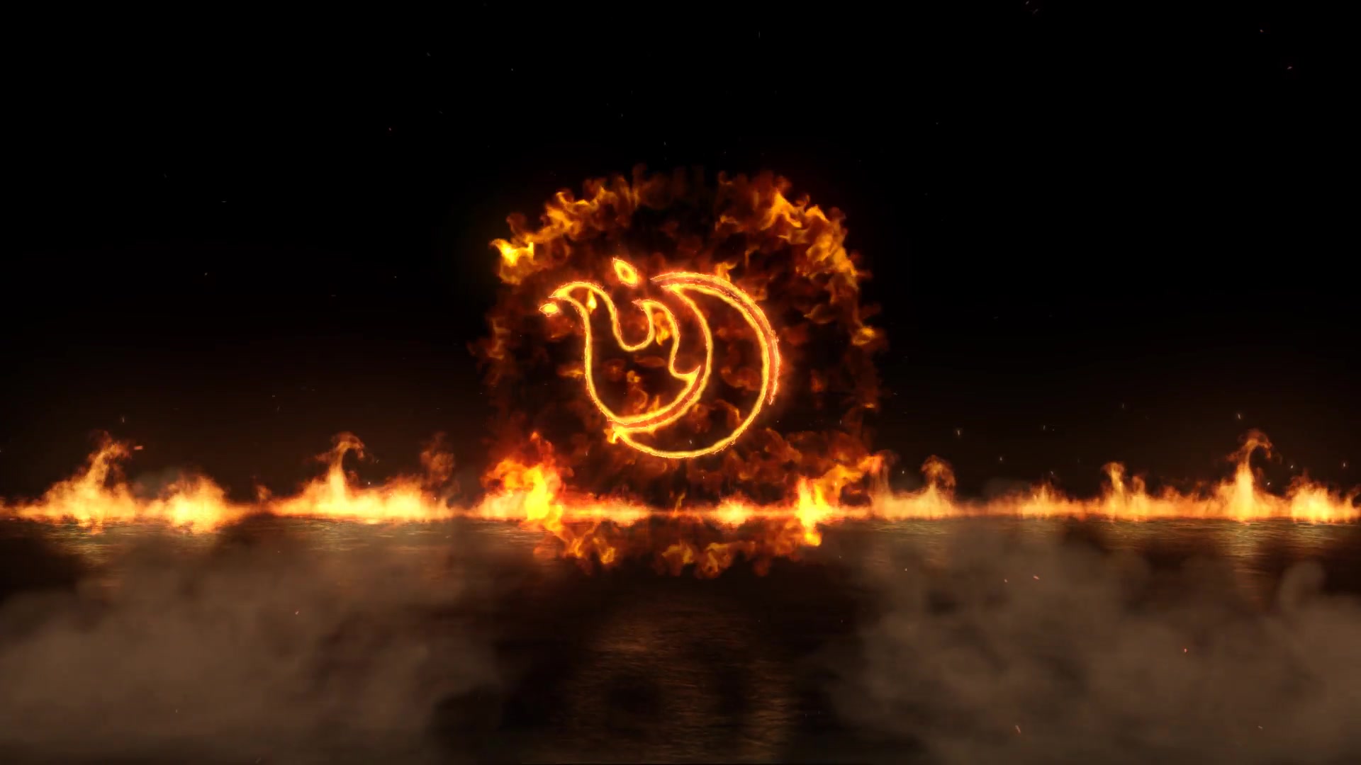 Fly In Fire Logo - Download Videohive 15628041
