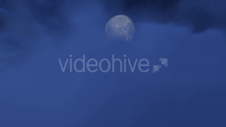 Fly Over Mountains During Moon 2 - Download Videohive 9387570