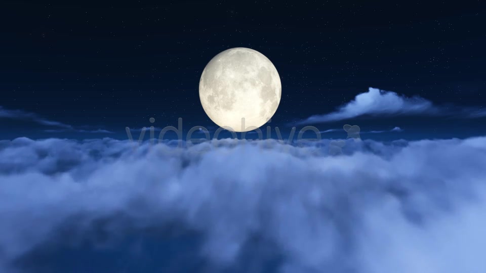 Fly Over Night Clouds - Download Videohive 8717514
