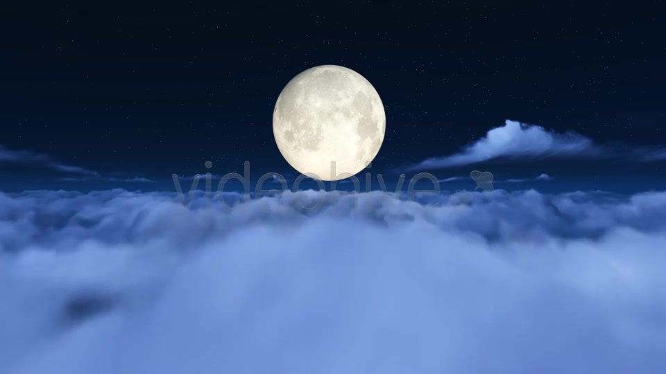 Fly Over Night Clouds - Download Videohive 8717514