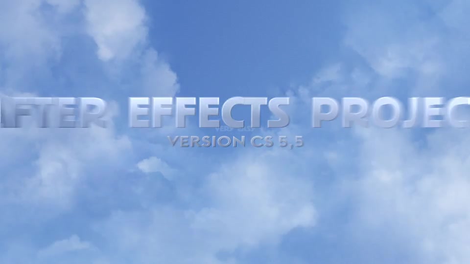 Fly Through the Clouds - Download Videohive 6777612