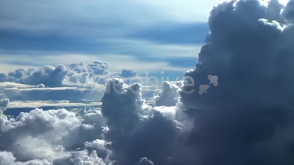 Flying Above the Clouds 3  Videohive 1744995 Stock Footage Image 10
