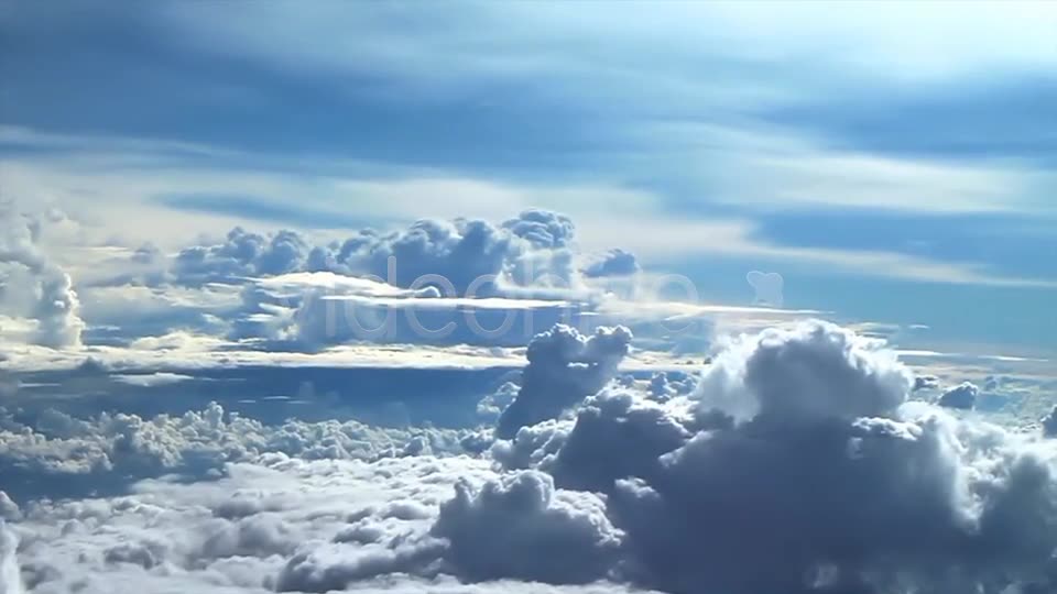 Flying Above the Clouds 3  Videohive 1744995 Stock Footage Image 2