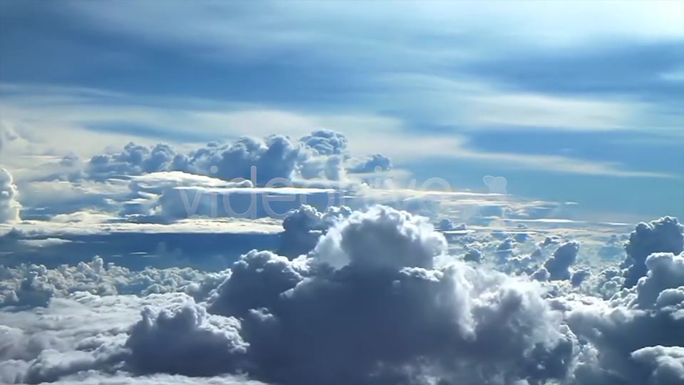 Flying Above the Clouds 3  Videohive 1744995 Stock Footage Image 3