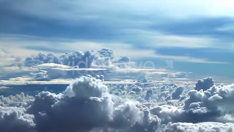 Flying Above the Clouds 3  Videohive 1744995 Stock Footage Image 4