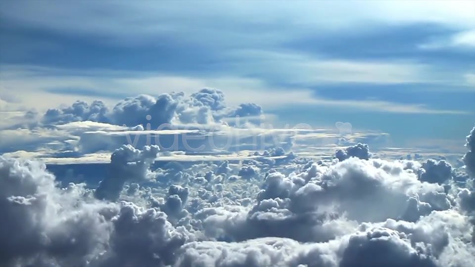 Flying Above the Clouds 3  Videohive 1744995 Stock Footage Image 6
