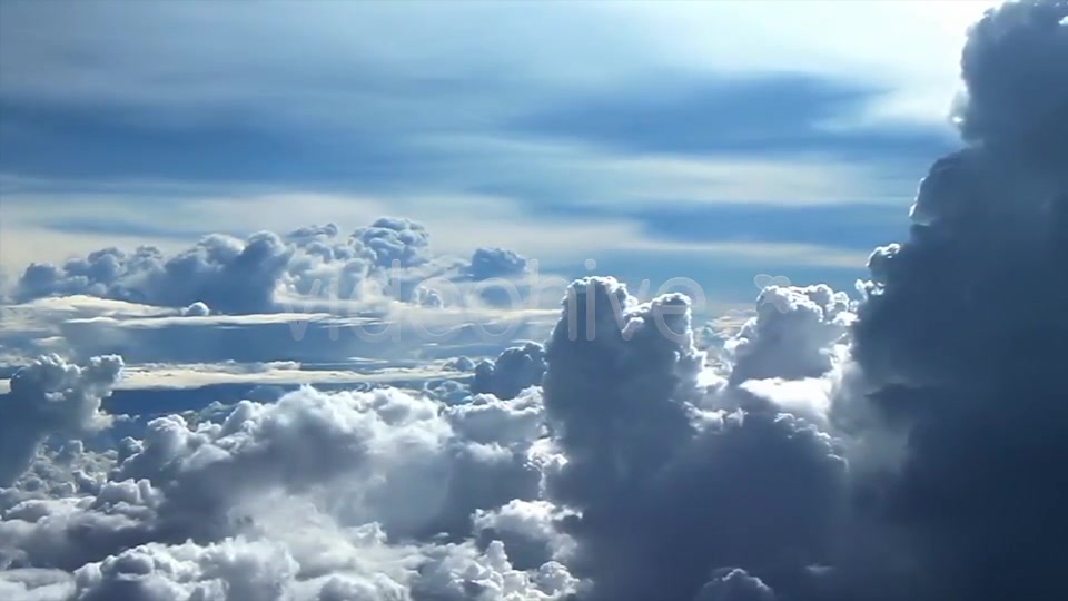 Flying Above the Clouds 3  Videohive 1744995 Stock Footage Image 9