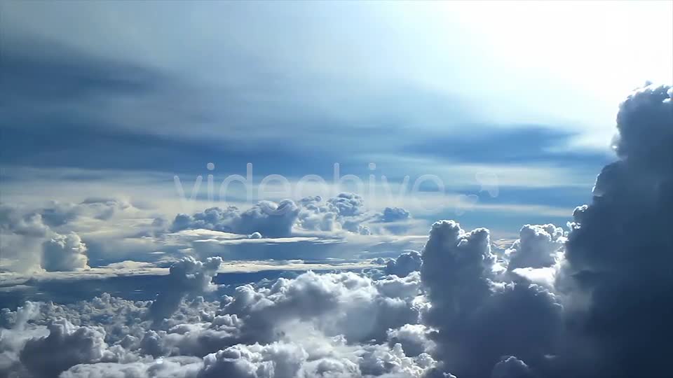 Flying Above the Clouds 4  Videohive 1755035 Stock Footage Image 1