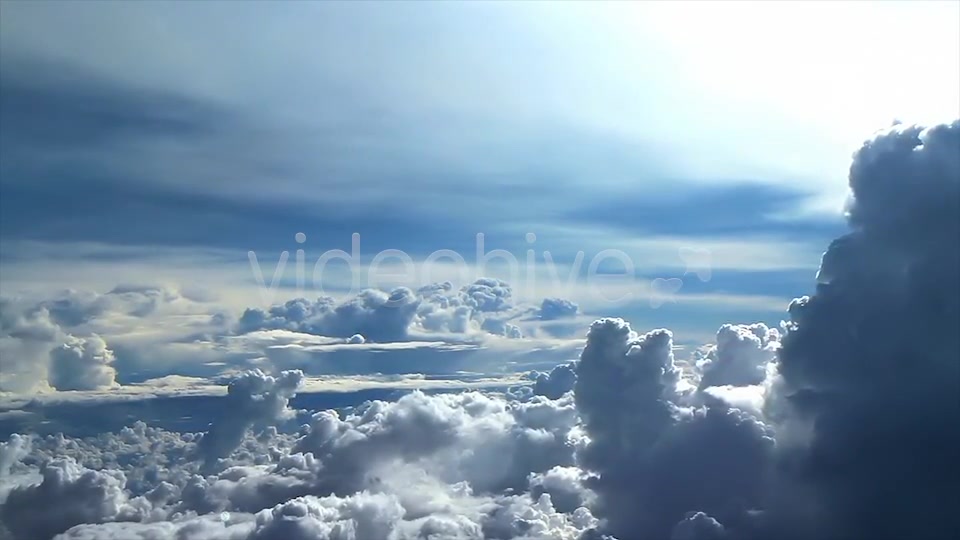 Flying Above the Clouds 4  Videohive 1755035 Stock Footage Image 3