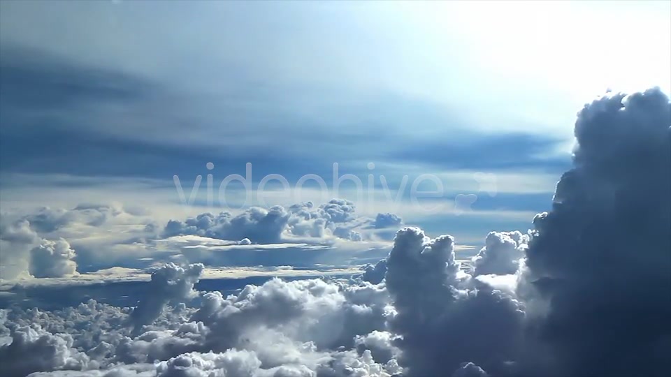 Flying Above the Clouds 4  Videohive 1755035 Stock Footage Image 5