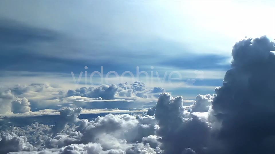 Flying Above the Clouds 4  Videohive 1755035 Stock Footage Image 6