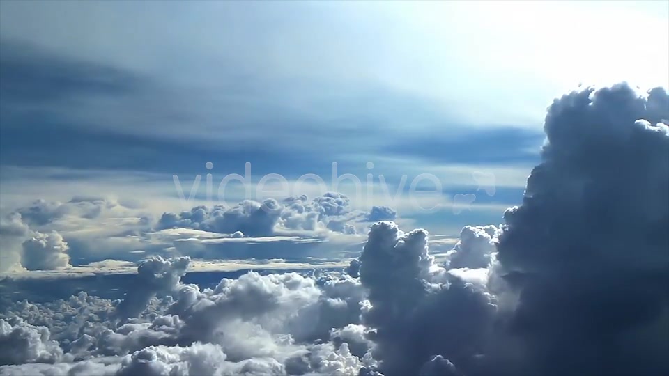 Flying Above the Clouds 4  Videohive 1755035 Stock Footage Image 8