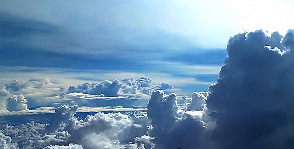 Flying Above the Clouds 4  - 1755035 Download Videohive