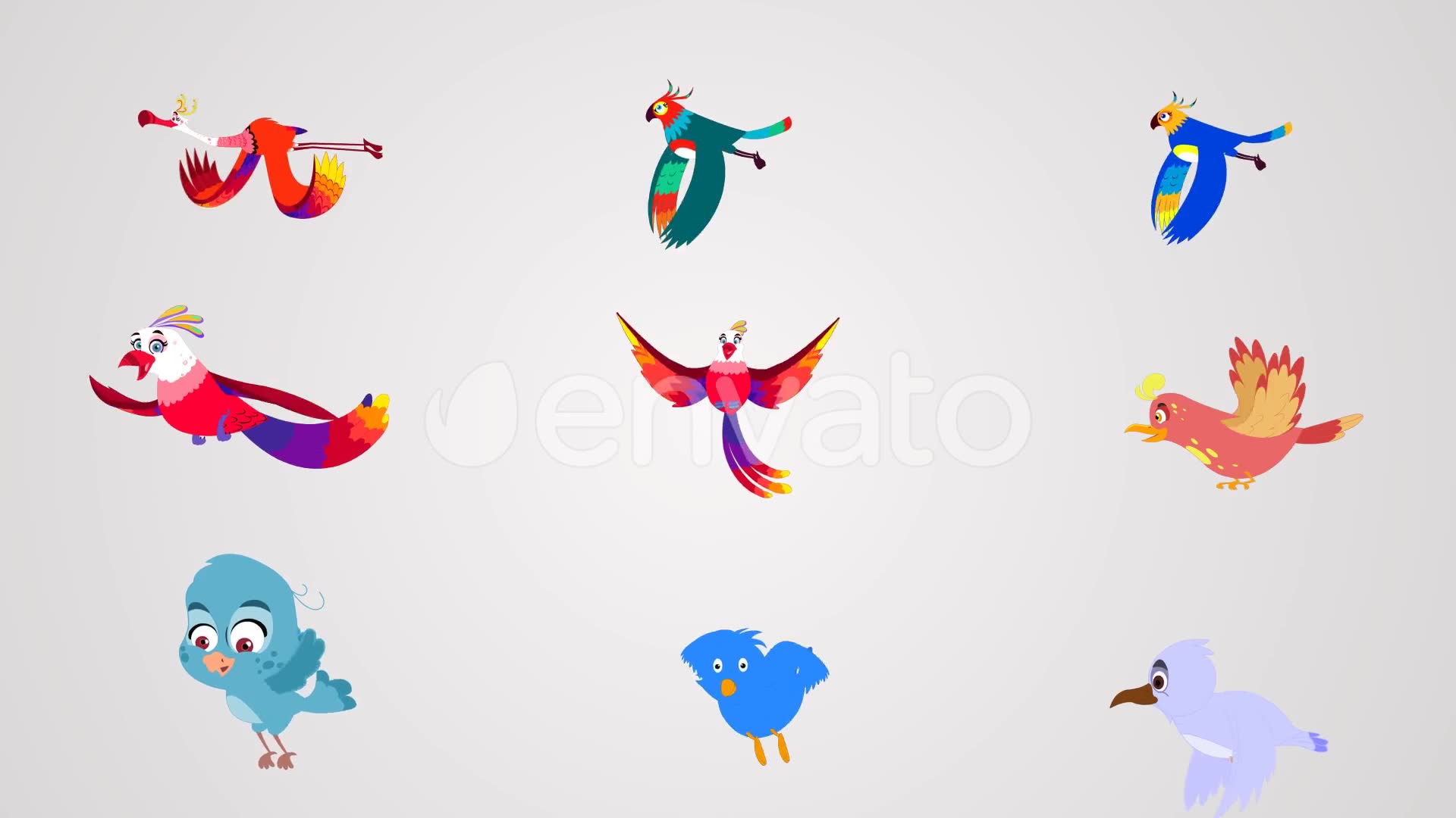 Flying birds Videohive 24631375 After Effects Image 2