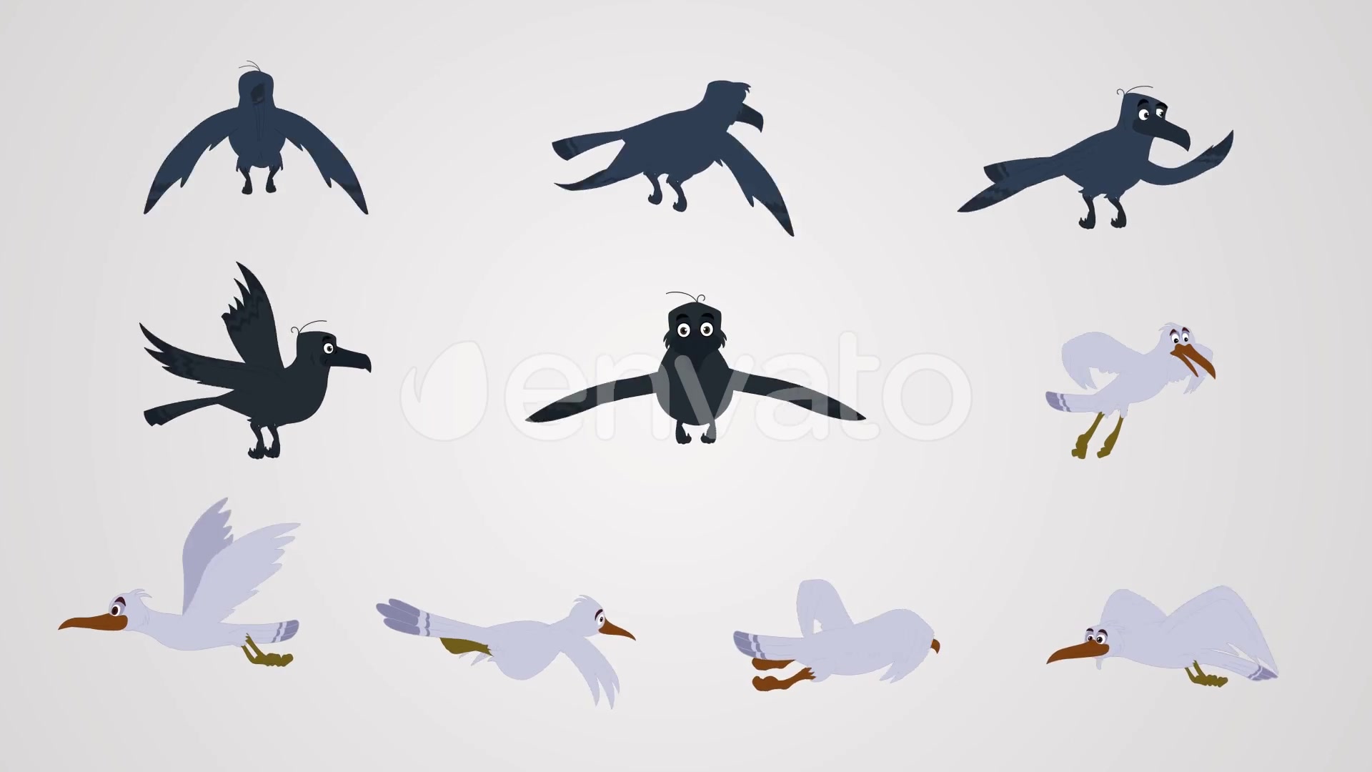Flying birds Videohive 24631375 After Effects Image 4