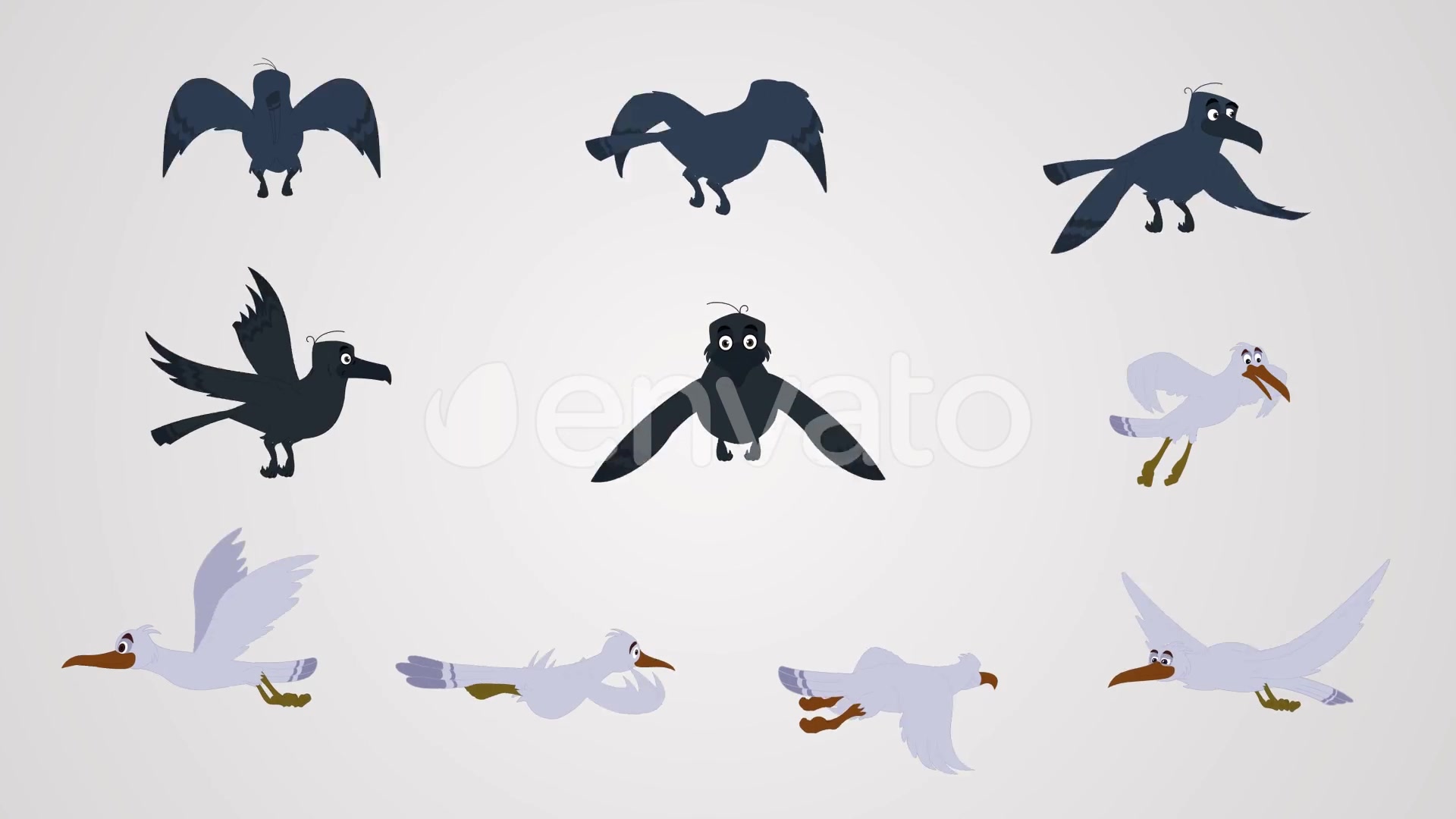 Flying birds Videohive 24631375 After Effects Image 5