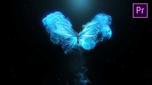 Flying Butterfly Logo Reveal 4k Premiere Pro - 24346498 Videohive Download