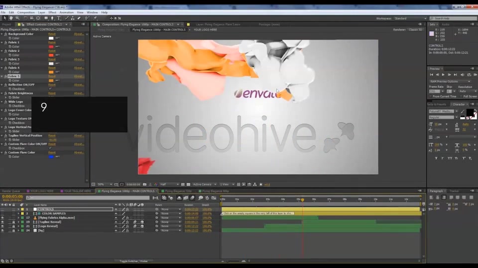 Flying Elegance Logo Reveal - Download Videohive 4165556