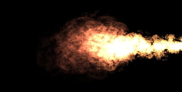 Flying Flame Transition - Download 18480 Videohive