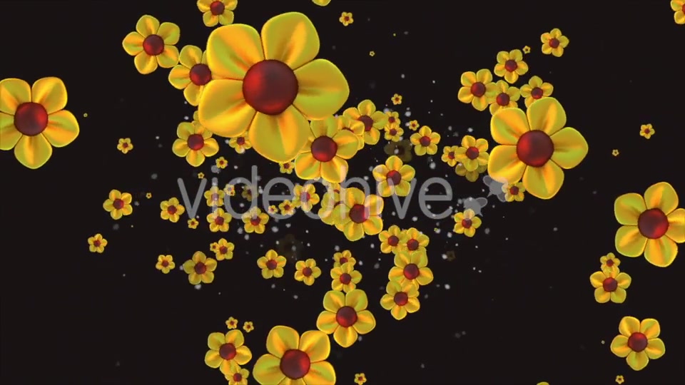 Flying Flowers - Download Videohive 18550128
