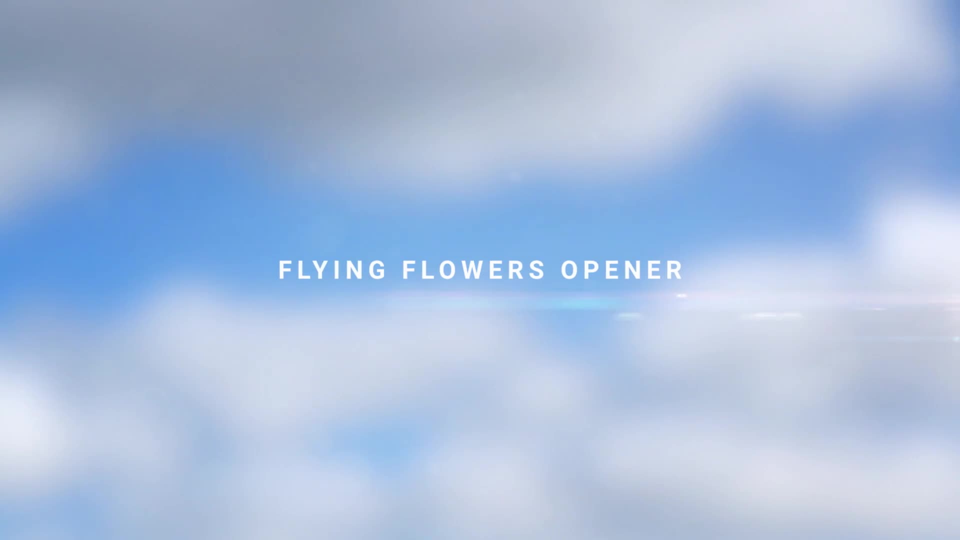 Flying Flowers Opener Videohive 32139596 After Effects Image 1