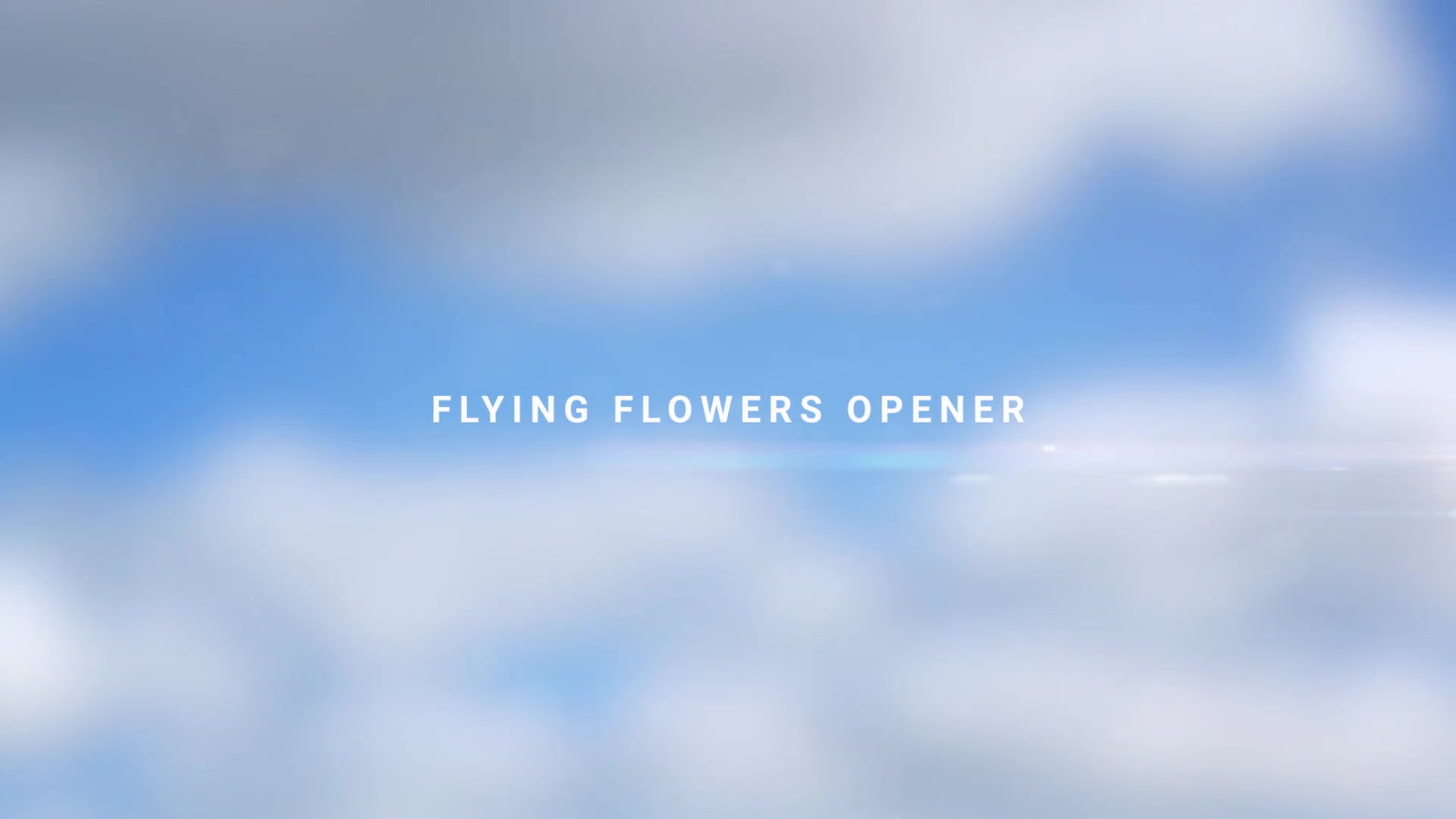 Flying Flowers Opener Videohive 32139596 After Effects Image 2