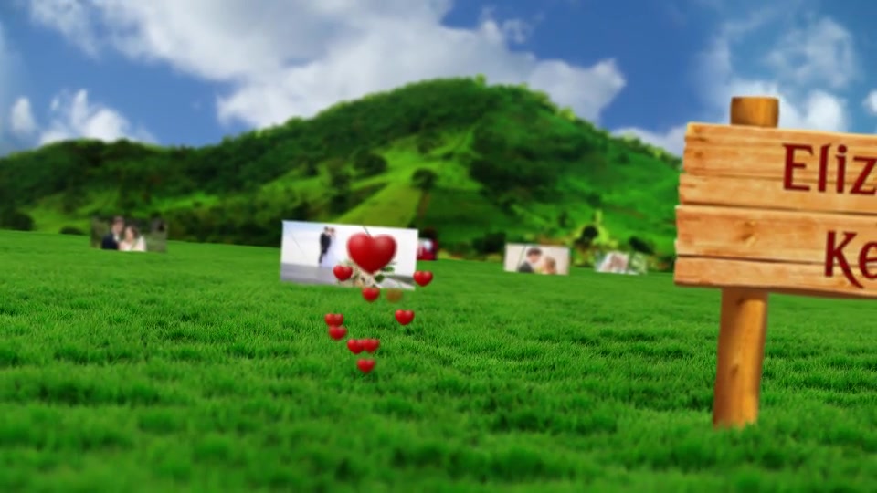 Flying Hearts Wedding Album Videohive 6623915 After Effects Image 11