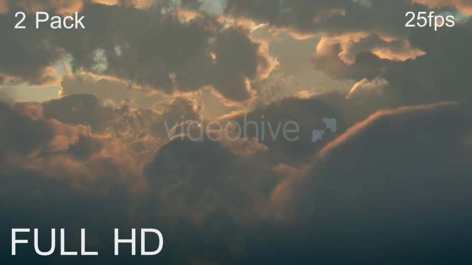 Flying In Clouds 2 Pack Videohive 9564350 Motion Graphics Image 1