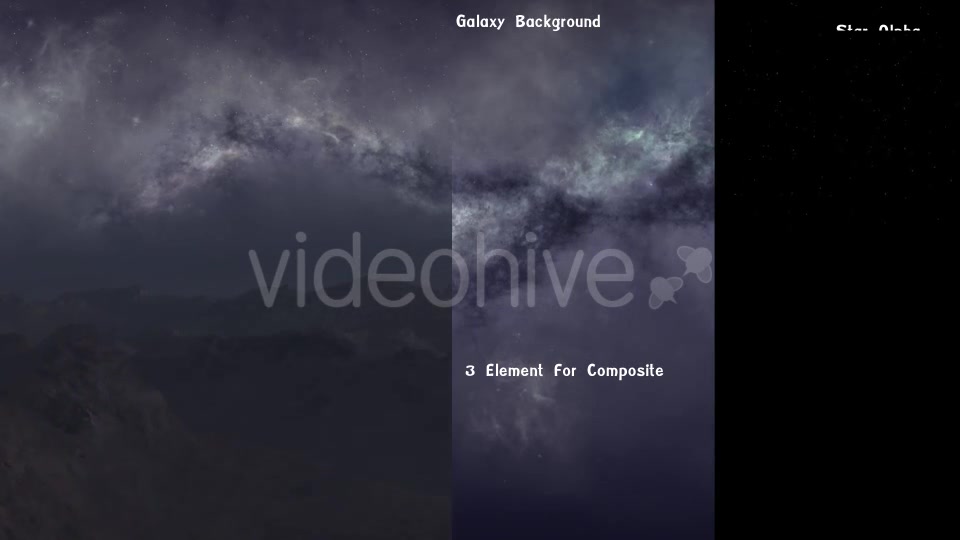 Flying On Planet & Element - Download Videohive 17191350