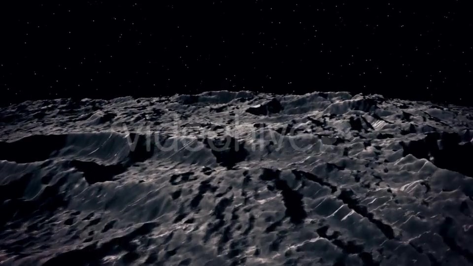 Flying Over the Moon Surface - Download Videohive 21355288