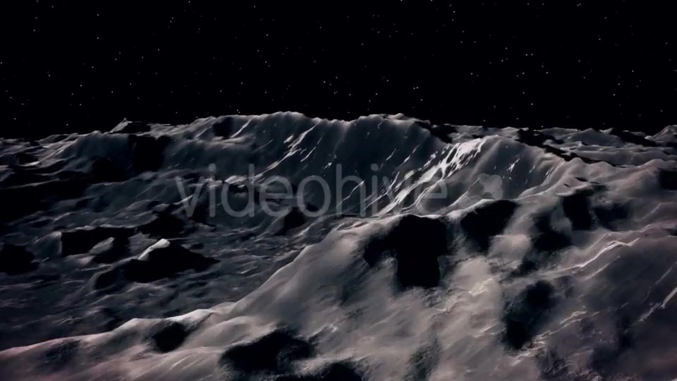 Flying Over the Moon Surface - Download Videohive 21355288