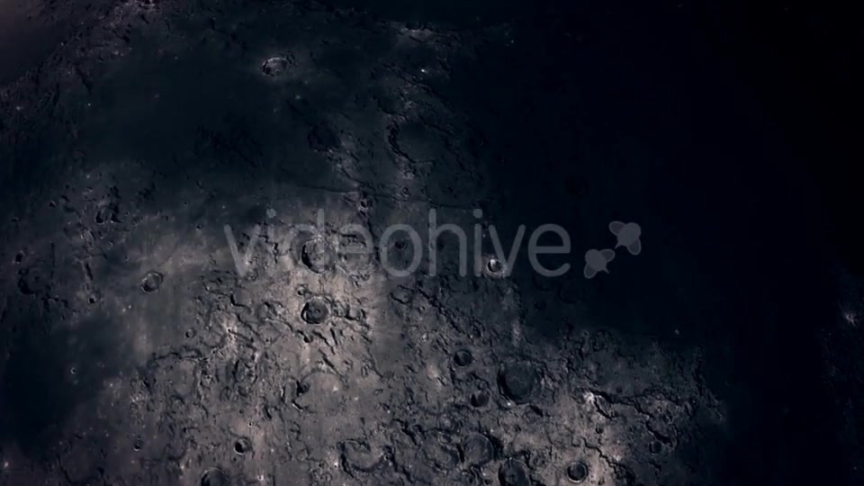 Flying Over the Moon Surface - Download Videohive 21355288