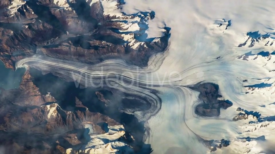Flying Over the Snow capped Mountains - Download Videohive 21423901