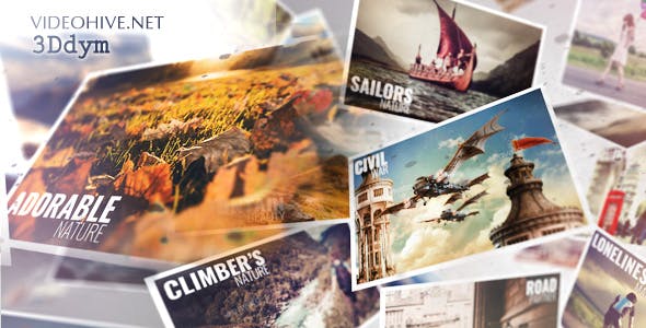 Flying Slideshow - 18278689 Videohive Download