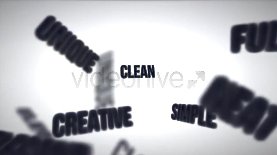 Flying Texts Videohive 4874003 Apple Motion Image 4
