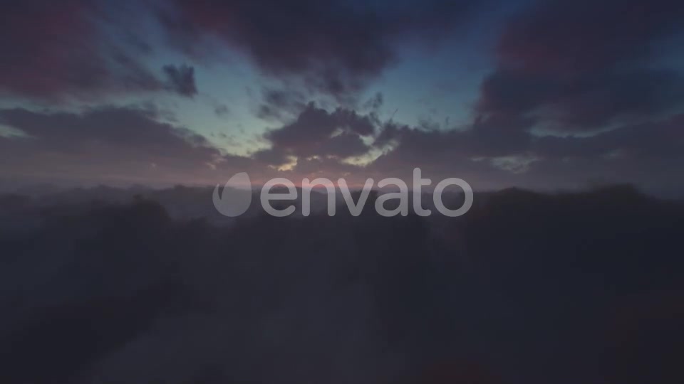 Flying Through Clouds 05 4K - Download Videohive 21805561