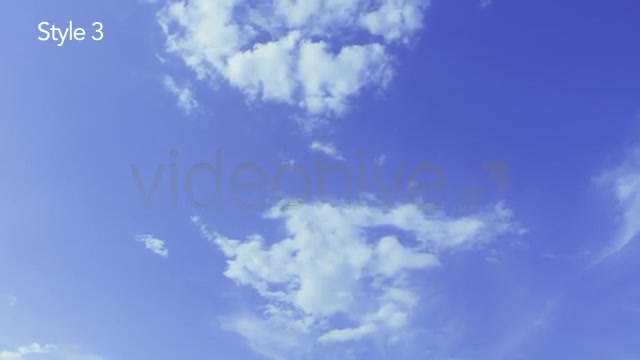 Flying Through Clouds Transition 6 Styles - Download Videohive 4949664