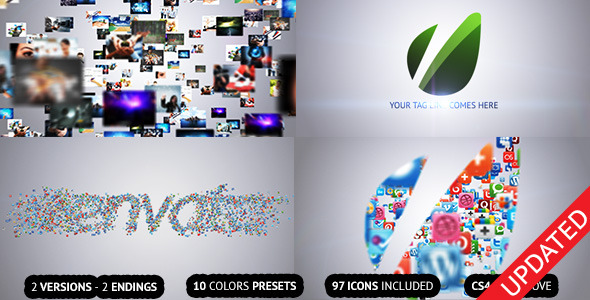 Flying Through Images Logo Reveal - Download Videohive 2568773