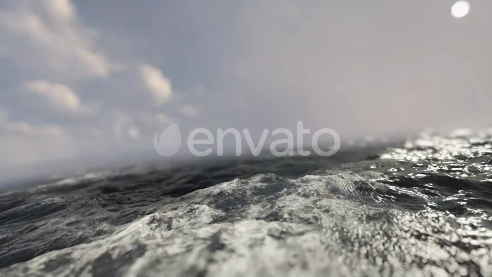 Flying Through Sea HD - Download Videohive 21625791