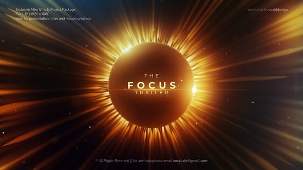 Focus Cinematic Trailer - Videohive Download 26067069