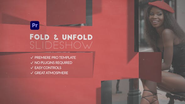Fold & Unfold Slide show for Premiere Pro - Download Videohive 31858925