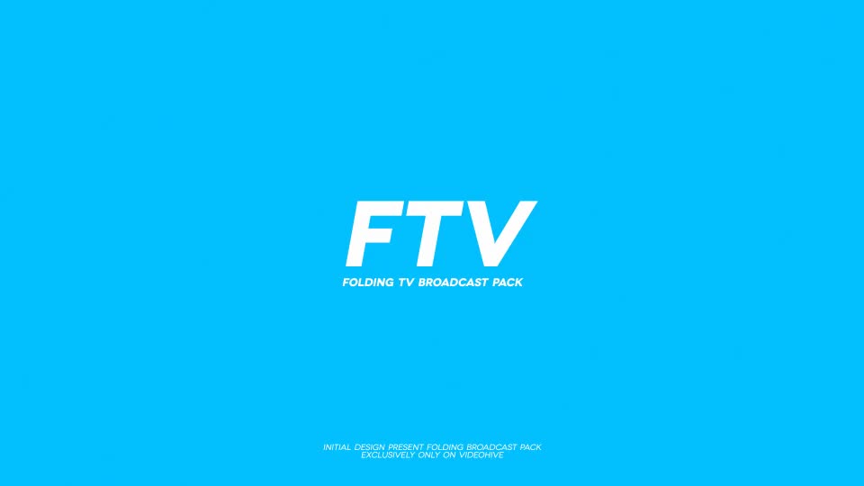 Folding Broadcast Pack - Download Videohive 8866356